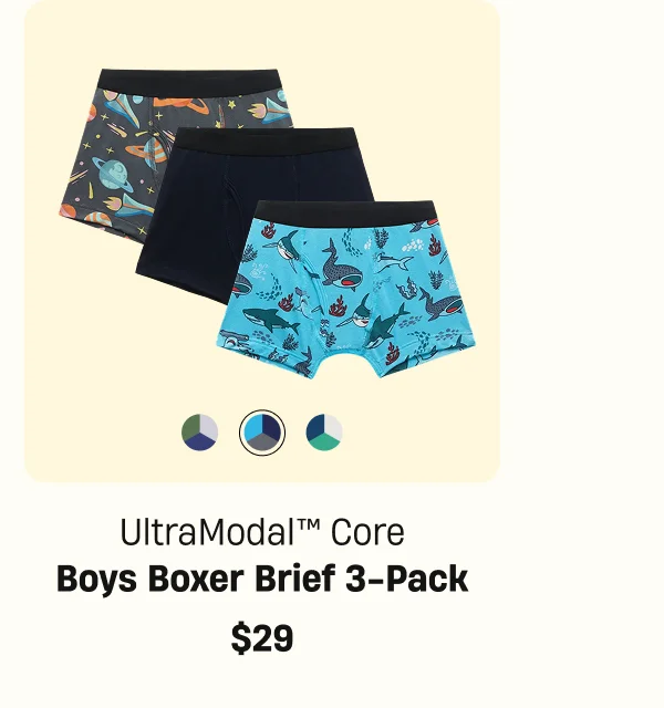 Boys Boxer Brief 3-Pack