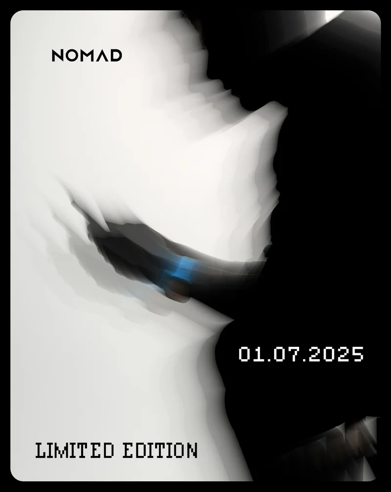 Limited quantities available. Sign up for early access. Launching on January 7th, 2025 at 9am PST. Featuring a blurred out image of a man running is a blue something on his wrist.