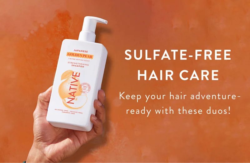 Sulfate free hair care. Keep your hair adventure ready with these duos.