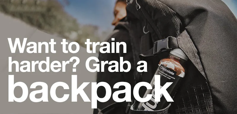 Want to train harder? Grab a backpack