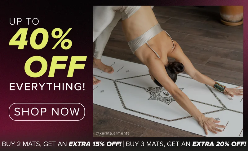Sale now on - up to 40% off everything!