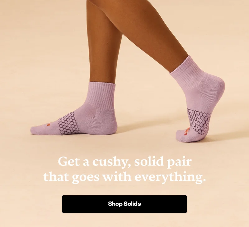 Get a cushy, solid pair that goes with everything. | Shop Solids