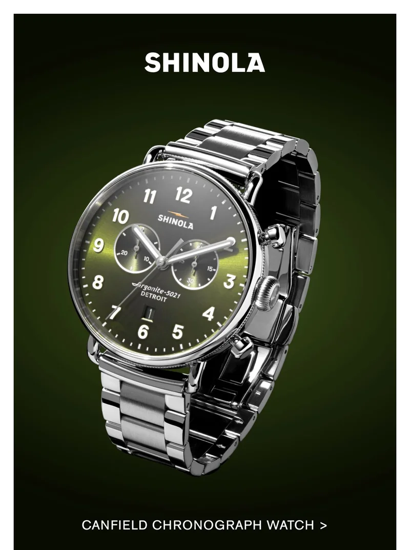 Canfield Chronograph Watch >