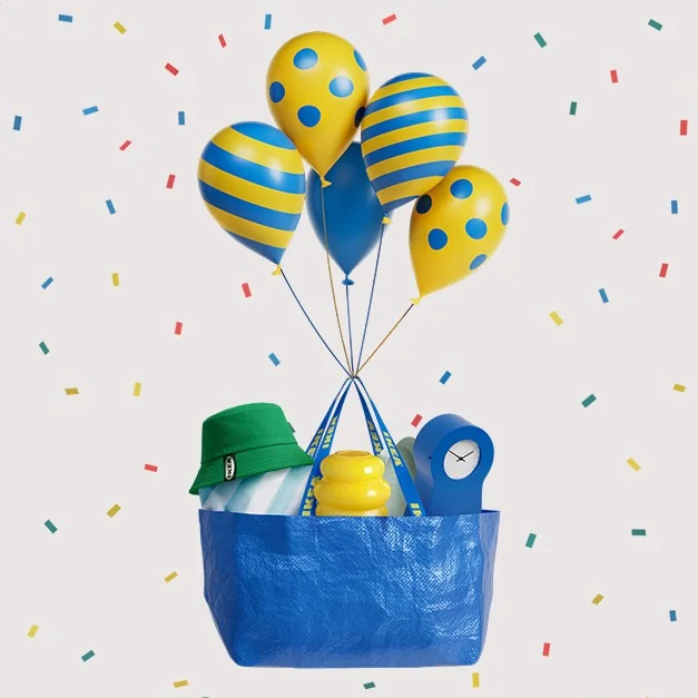 Frakta with balloons
