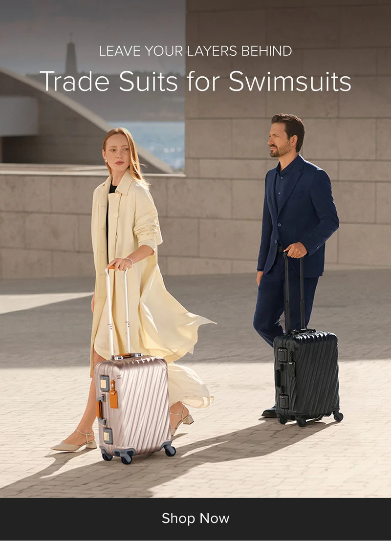 Leave Your Layers Behind: Trade Suits for Swimsuits