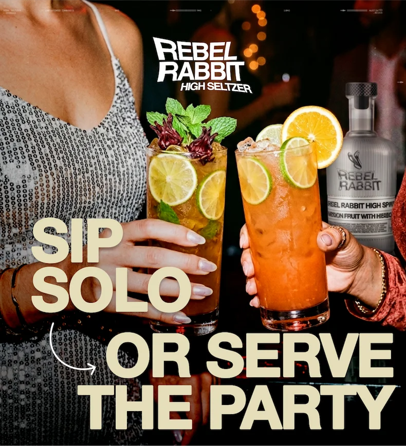 Rebel Rabbit: Sip Solo or Serve the Party
