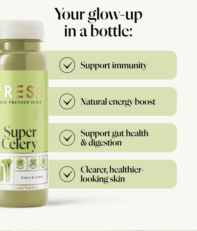 Your glow-up in a bottle  Support immunity Natural energy boost Support gut health & digestion Clearer, healthier-looking skin