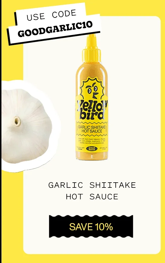 GARLIC SHIITAKE HOT SAUCE