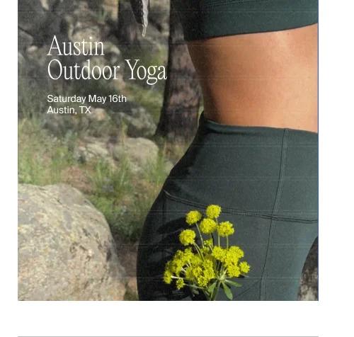 RSVP to Austin Outdoor Yoga