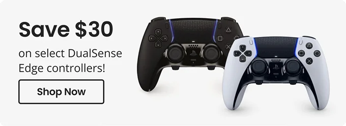 Save $30 on select DualSense Edge controller! | Shop Now
