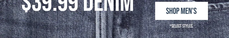 $39.99 Denim Shop Men's