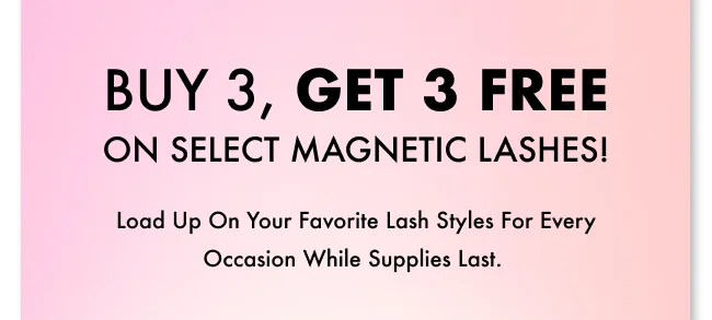 Buy 3, Get 3 Free