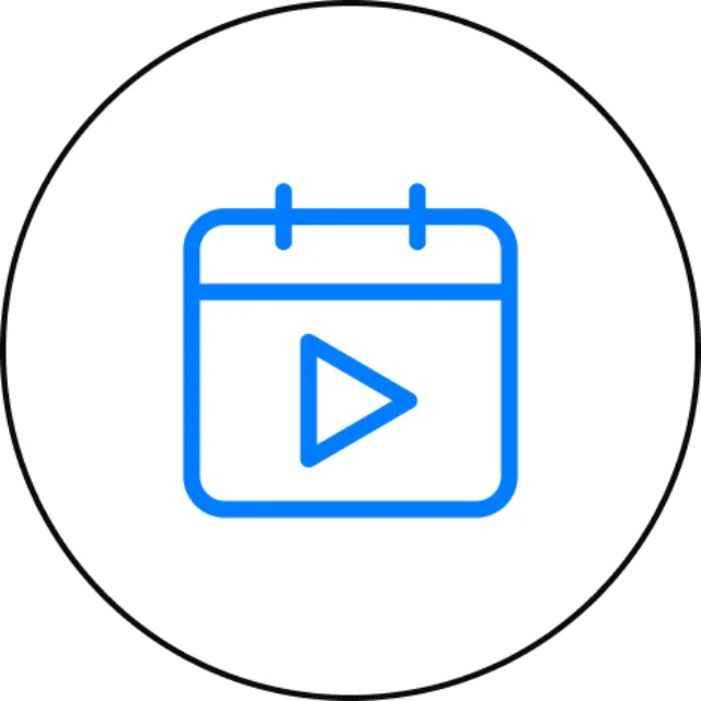 Live, on-demand classes