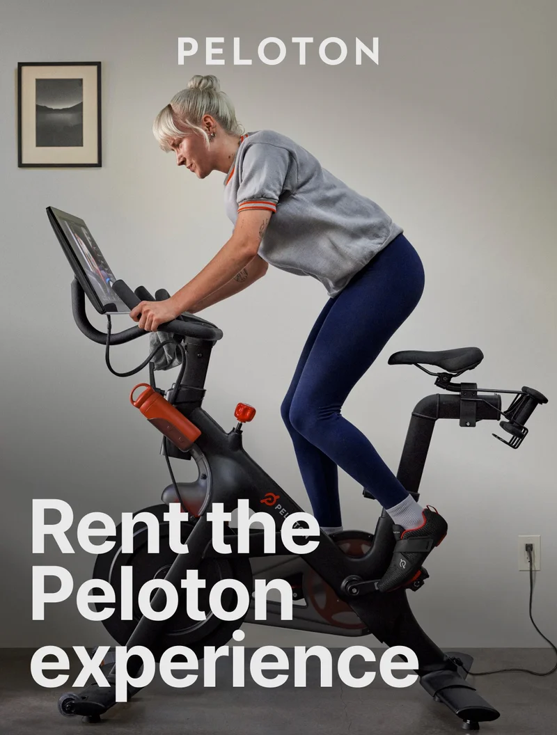 Rent the Peloton experience