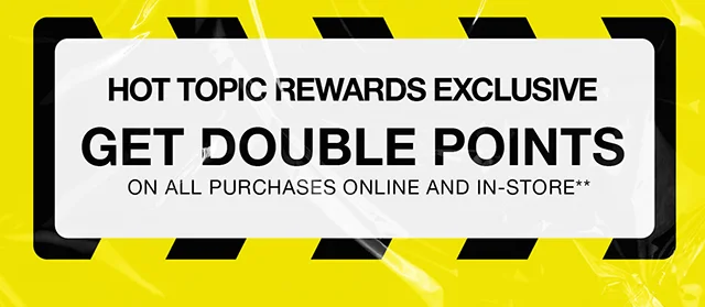 Hours Left of Hot Cash This Year! Also the Last Day for Hot Topic Rewards Exclusive Members to Get Double Points On All Purchases Online and In-Store