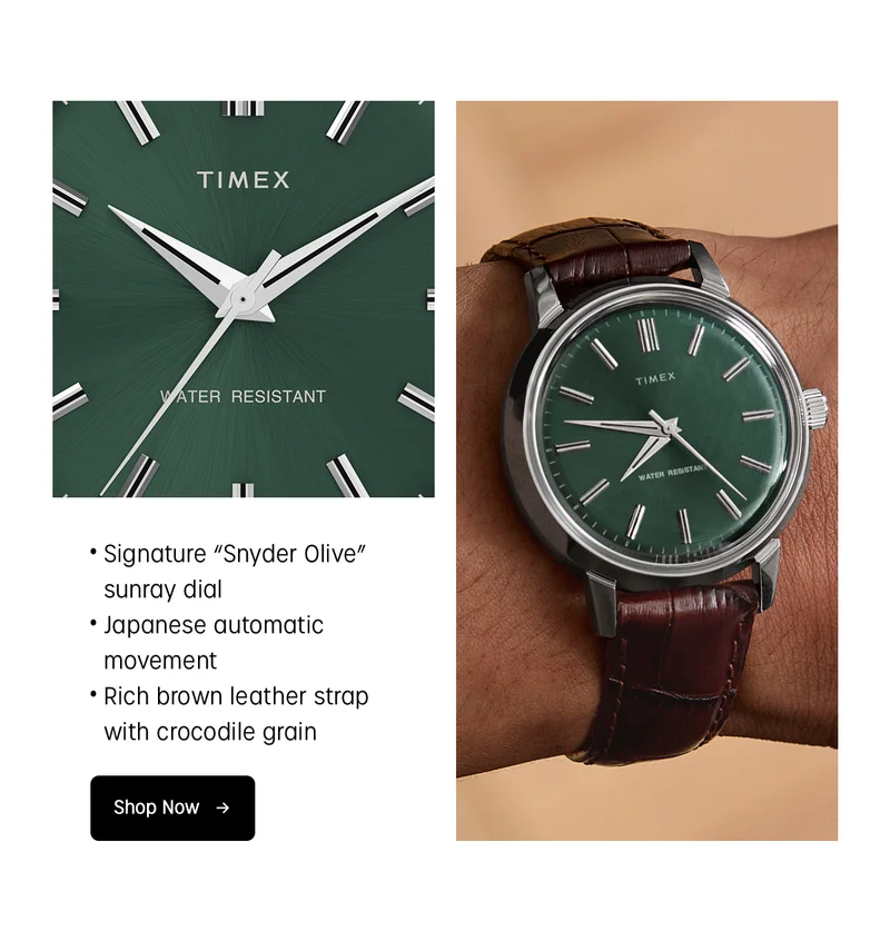 shop now - timex x todd snyder new york