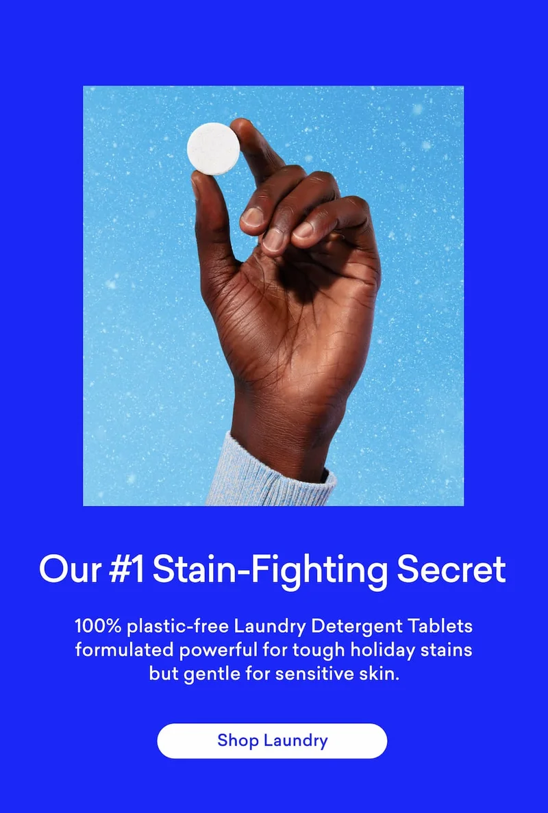 Our #1 Stain-Fighting Secret: Shop Laundry Detergent Tablets