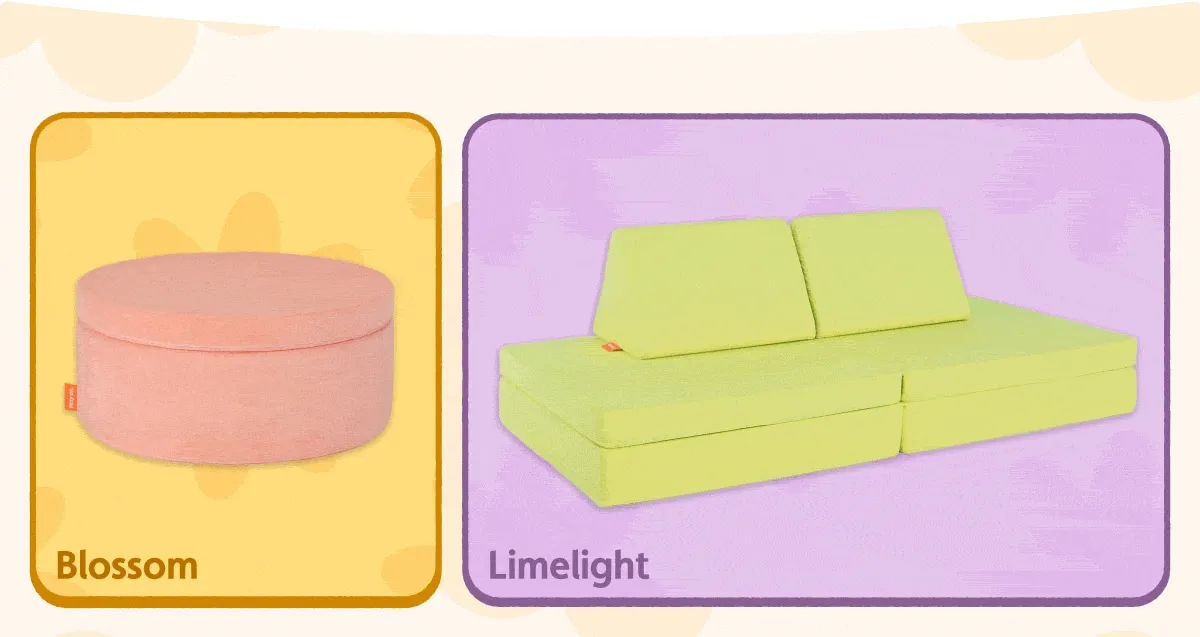 Image of Blossom and Limelight play furniture