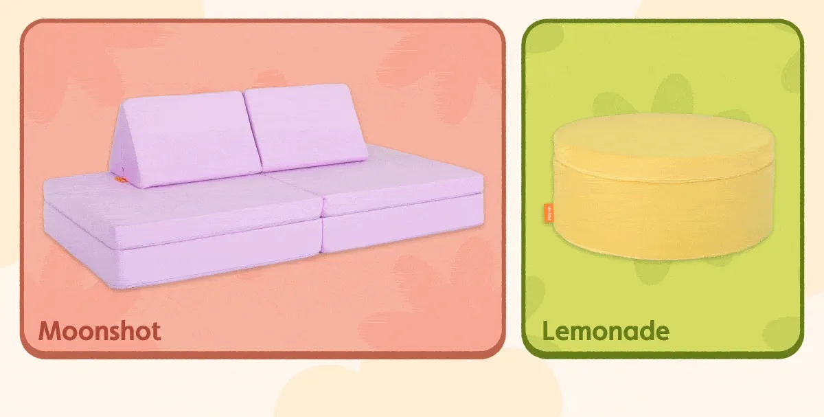 Image of Moonshot and Lemonade play furniture