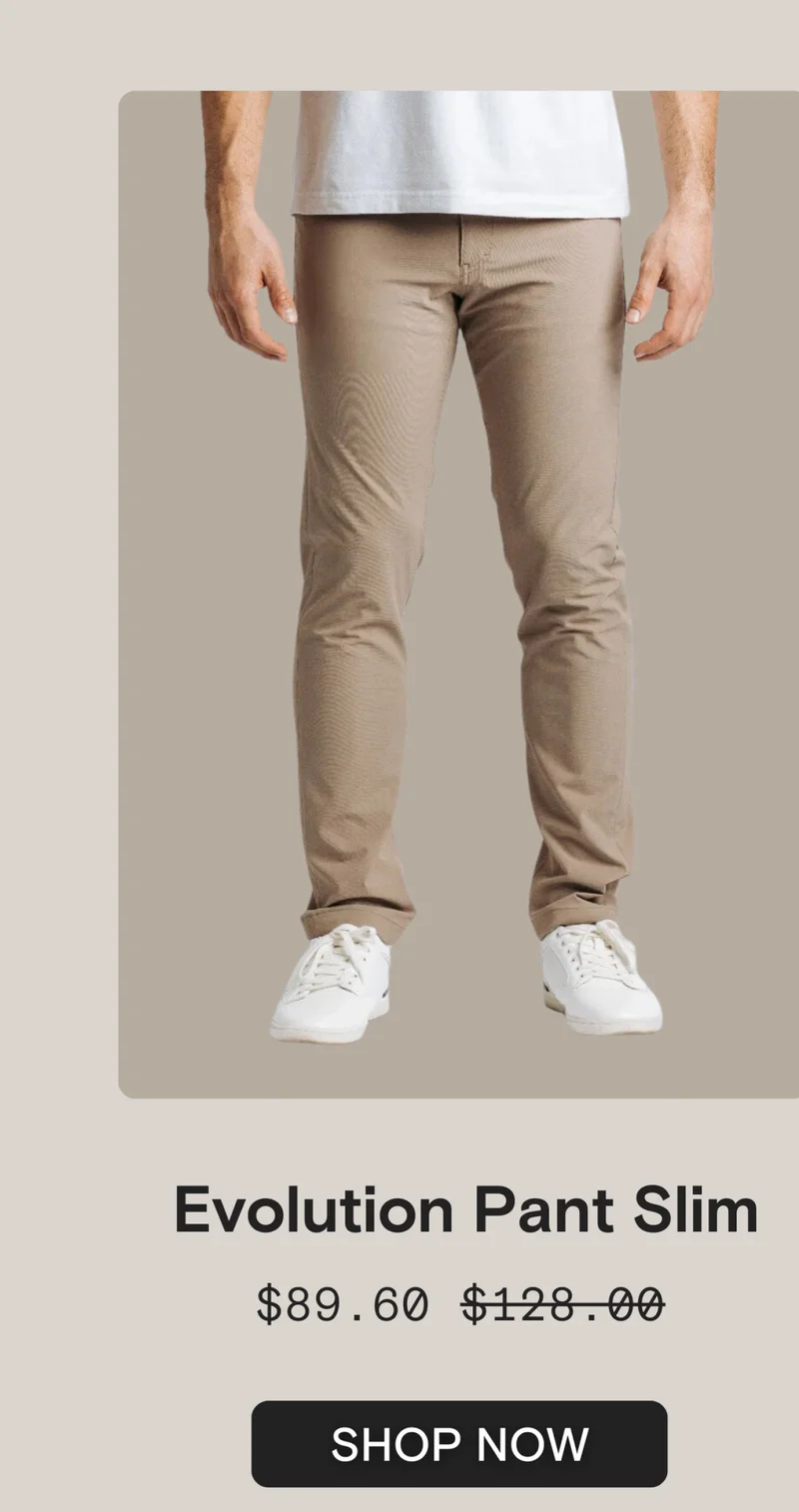 Evolution Pant Slim - Sand