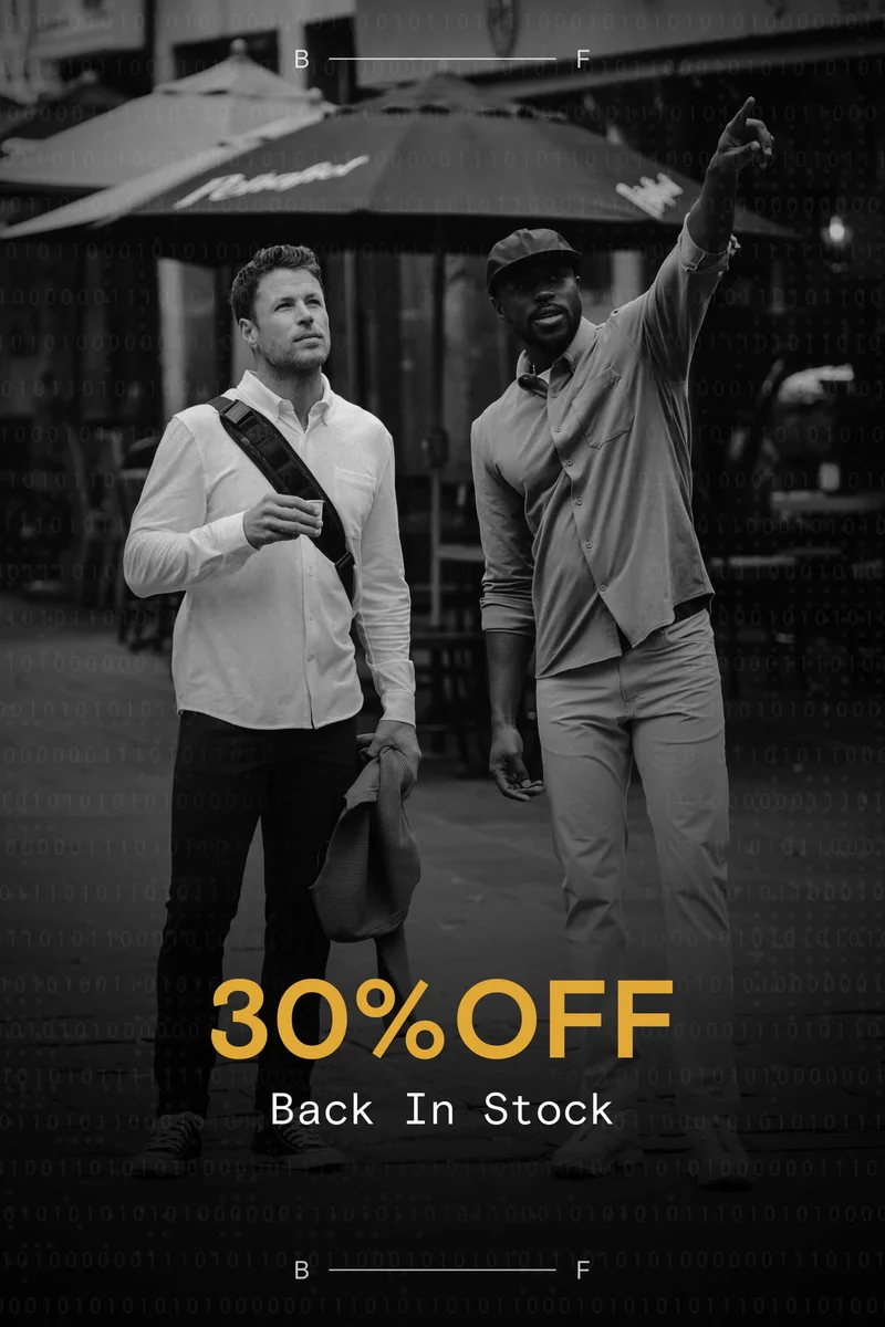 30% OFF Back In Stock