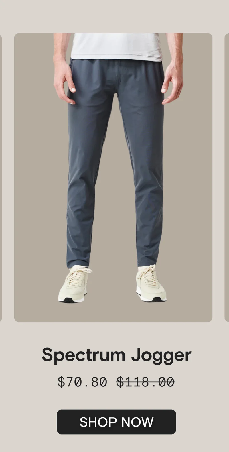 Spectrum Jogger - Blue Grey