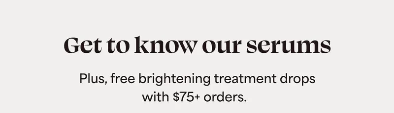 Get to know our serums