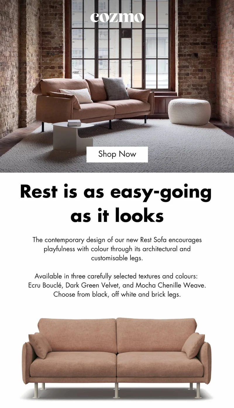 Rest is as easy-going as it looks