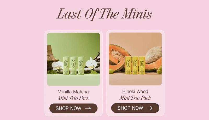 Last Of The Minis - Vanilla Matcha - Hinoki Wood | SHOP NOW
