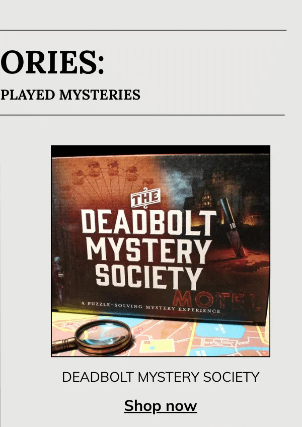 Deadbolt Mystery Society
