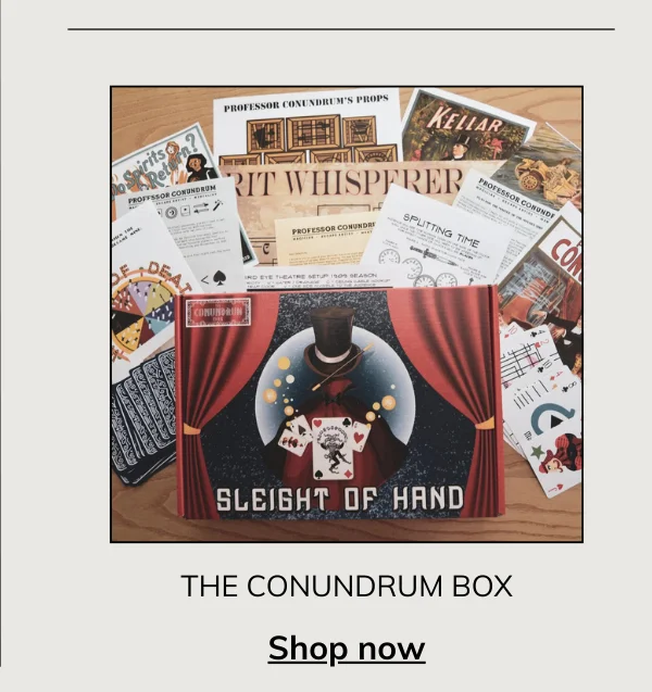The Conundrum Box - Escape Room Game in a Box