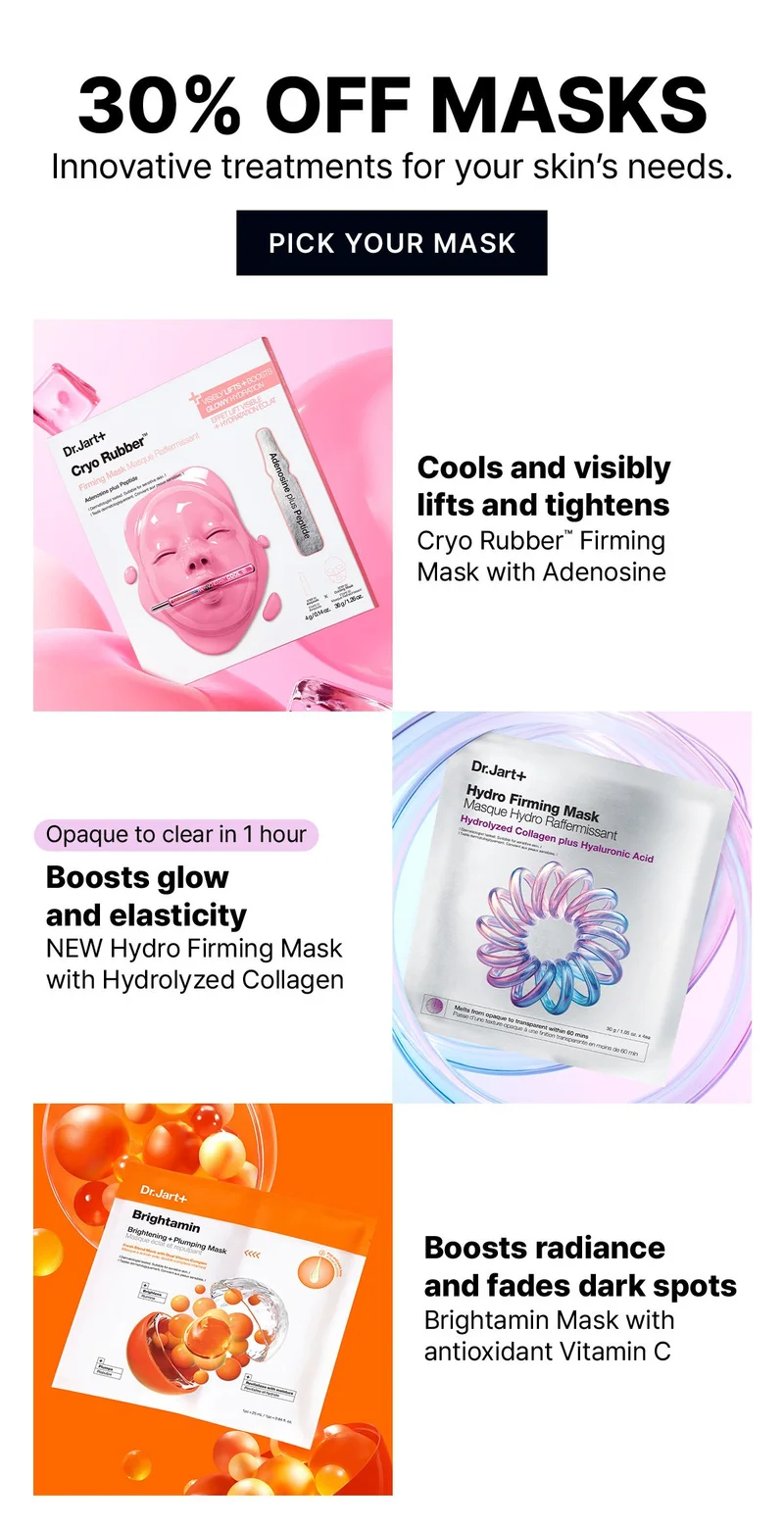 30% OFF MASKS* Stock up on Korean face masks starting at $7. Shop Now