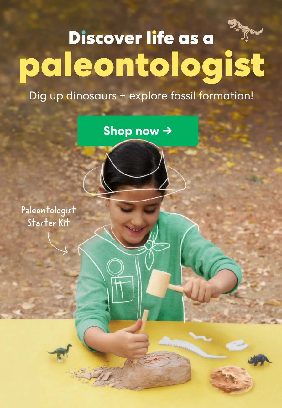 Discover life as a paleontologist!