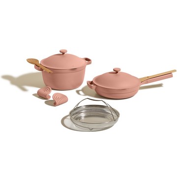 Our Place Home Cook Duo Always Pan & Perfect Pot 2.0 w/ Hot Grips