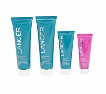 Lancer The Method Try Me Kit with Caviar Lime Peel 4pc
