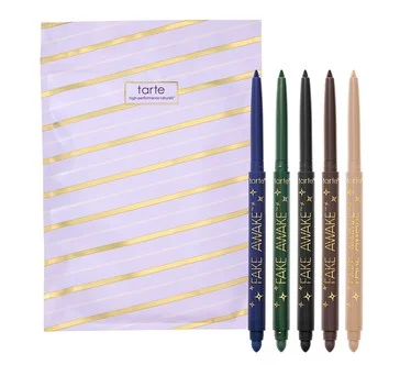 tarte line your stocking fake awake eyeliner 5pc set