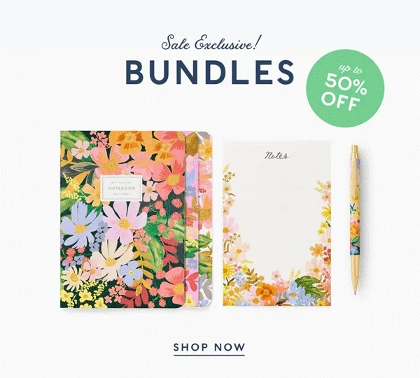 Up to 50% Off Bundles