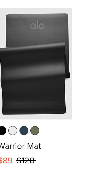 Warrior mat - black