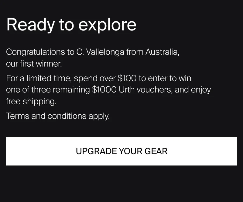 Updgrade your gear