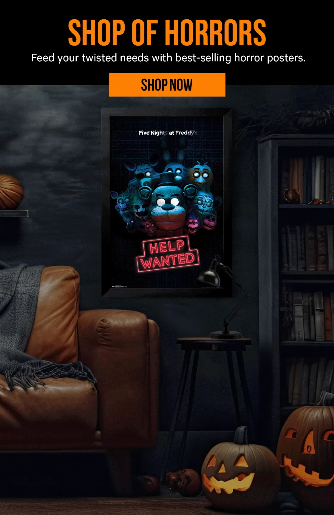Shop of Horrors - Feed your twisted needs with best-selling horror posters.