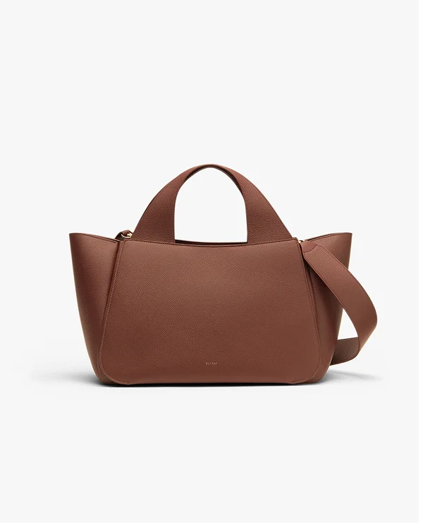 Mila Satchel Dark Chestnut
