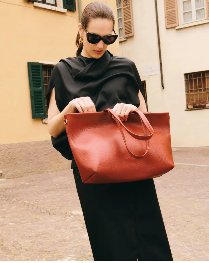 Classic Easy Zipper Tote Rioja