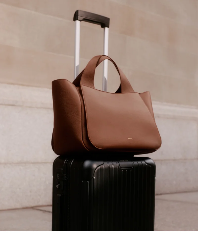 Mila Satchel Dark Chestnut