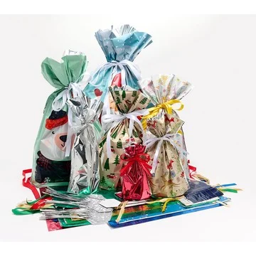 Kringle Express 50-piece Gift Bags and Tags Set