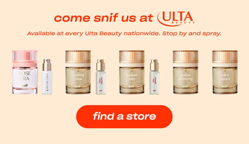 Snif is available at every Ulta Beauty nationwide. Stop by and spray.