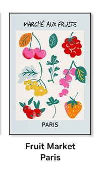 Fruit Market Paris by Annick