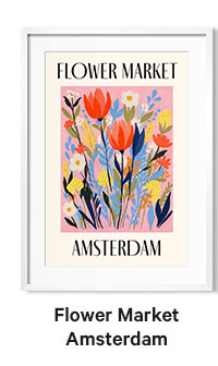 Flower Market Amsterdam Netherlands by Dirkie Nell