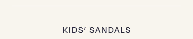 Kids' Sandals