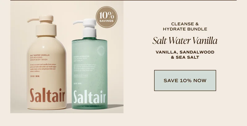 Cleanse & Hydrate Salt Water