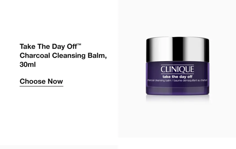 Take The Day Off™ Charcoal Cleansing Balm, 30ml Choose Now